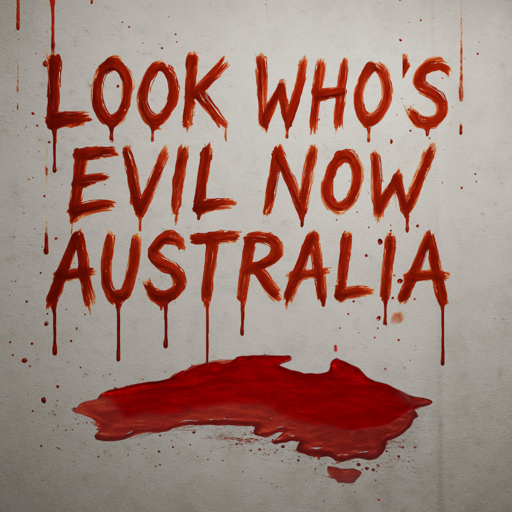 Look who's evil now